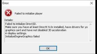 Как решить проблему Не удалось инициализировать Direct3D на вашем компьютере