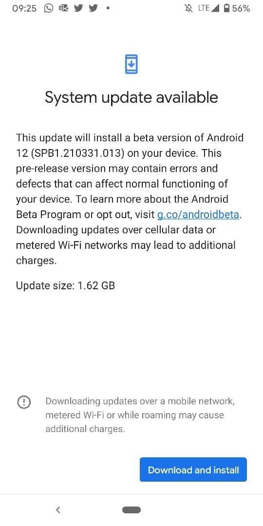 Как установить Android 12 Public Beta на поддерживаемые устройства: пошаговая инструкция